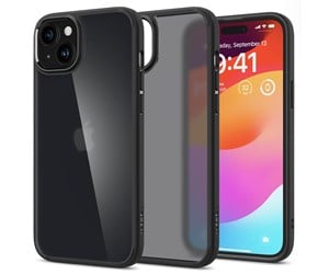 Mobil - Deksel og etui - Spigen Ultra Hybrid - frost black - iPhone 15 - ACS06797