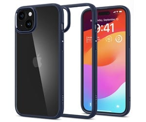 Mobil - Deksel og etui - Spigen Ultra Hybrid - navy blue - iPhone 15 - ACS06801