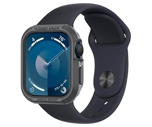 Verktøykasser & Lagringssystemer - Spigen Rugged Armor - dark gray - Apple Watch 45mm/44mm - ACS07380