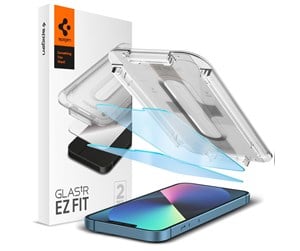 Mobil - Beskyttelsesglass - Spigen Glass tR EZ Fit 2 Pack - transparency sensor open - iPhone 14 Plus/13 Pro Max - AGL03378