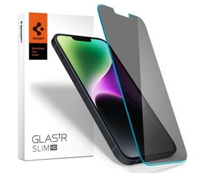 Mobil - Beskyttelsesglass - Spigen tR Slim HD Anti-Glare/Privacy 1 Pack - iPhone 14 Plus/iPhone 13 Pro Max - AGL03384