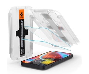 Mobil - Beskyttelsesglass - Spigen tR EZ Fit - transparency sensor open 2 Pack - iPhone 13 mini - AGL03396