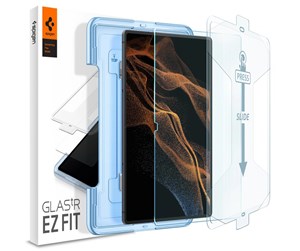 Mobil - Beskyttelsesglass - Spigen EZ Fit Glas.tR Slim 1 Pack - Samsung Galaxy Tab S8 Ultra - AGL04226