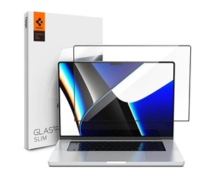 Kabinett tilbehør (kjølepasta mv.) - Spigen Glas.tR Slim 1 Pack - MacBook Pro 14" M3 2023/M2 2023/M1 2021 - AGL04234