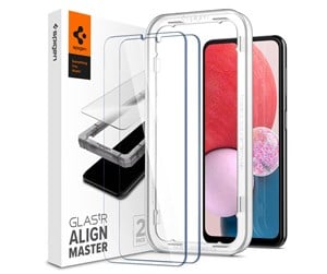 Mobil - Beskyttelsesglass - Spigen AlignMaster Glas.tR 2 Pack - Samsung Galaxy A13 - AGL04280