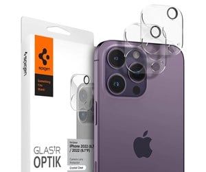 Mobil - Andre tilbehør - Spigen Glass Optik 2 Pack - clear - iPhone 14 Pro/iPhone 14 Pro Max - AGL05228