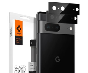 Mobil - Andre tilbehør - Spigen Glass Optik 2 Pack - black - Google Pixel 7 - AGL05471