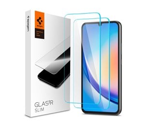 Mobil - Beskyttelsesglass - Spigen Glass tR Slim 2 Pack - Samsung Galaxy A34 5G - AGL05967