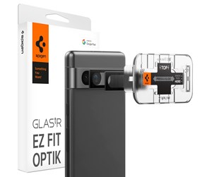 Mobil - Andre tilbehør - Spigen Glass EZ Fit Optik 2 Pack - black - Google Pixel 7a - AGL05970