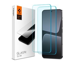 Mobil - Beskyttelsesglass - Spigen Glass tR Slim 2 Pack - Xiaomi 13 - AGL06037