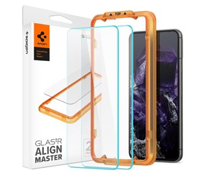 Mobil - Beskyttelsesglass - Spigen Glass tR AlignMaster 2 Pack - Google Pixel 8 - AGL07396