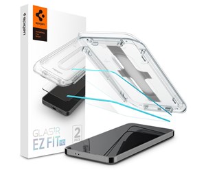 Mobil - Beskyttelsesglass - Spigen Glass tR EZ Fit HD Transparency 2 Pack - Samsung Galaxy S24+ - AGL07432