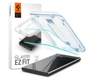 Mobil - Beskyttelsesglass - Spigen Glass tR EZ Fit HD Transparency 2 Pack - Samsung Galaxy S24 Ultra - AGL07495