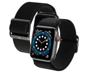 Smartklokke - Tilbehør - Spigen Lite Fit - black - Apple Watch 49mm/45mm/44mm/42mm - AMP02286