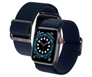 Smartklokke - Tilbehør - Spigen Lite Fit - navy - Apple Watch 49mm/45mm/44mm/42mm - AMP02287