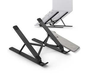 Kabinett tilbehør (kjølepasta mv.) - Spigen Foldable Laptop Stand LD201 - black - universal - AMP04577