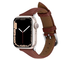 Smartklokke - Tilbehør - Spigen Kajuk Watch Band - chestnut - Apple Watch 41mm/40mm/38mm - AMP05442