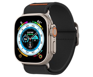 Smartklokke - Tilbehør - Spigen Lite Fit Ultra - black - Apple Watch 49mm/45mm/44mm/42mm - AMP05983