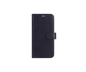 Mobil - Deksel og etui - Radicover Anti Radiation Mobile Case PU Leather iPhone 13 Pro Flipcover Black - RAD264