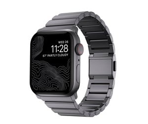 Smartklokke - Tilbehør - Nomad Aluminum Band - space grey - AW Ultra 2/1(49mm) 9/8/7 (45mm)/6/SE/5/4 (44mm)/3/2/1 (42mm) - NM01327585