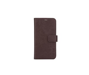 Mobil - Deksel og etui - Radicover Radiationprotected Mobilewallet PU iPhone 11 Pro Max Flipcover Brown 3-Led RFID - RAD223