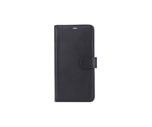 Mobil - Deksel og etui - Radicover Radiationprotected Mobilewallet Leather iPhone Xs Max 2in1 Magnetcover Black - RAD203