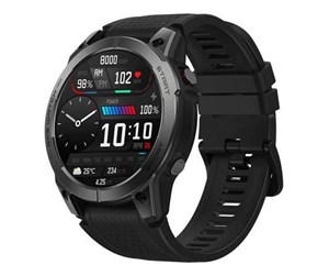 Smartklokke, Smartwatch & Sportsklokke - Zeblaze Smartwatch  Stratos 3 (Black) - Stratos 3 Black