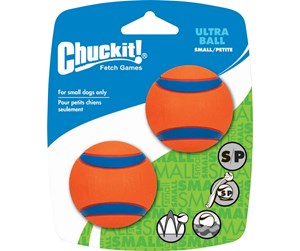 Hund - CHUCKIT Ultra Ball Small 5cm (2-Pack) - CHUC17020