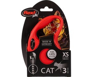 Katt - Flexi -  Leash New Classic - Red (770.5000) - 770.5000