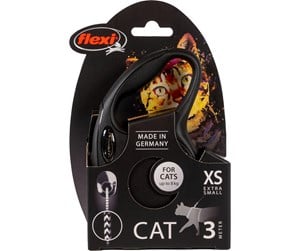 Katt - Flexi -  Leash New Classic - Black (770.5004) - 770.5004