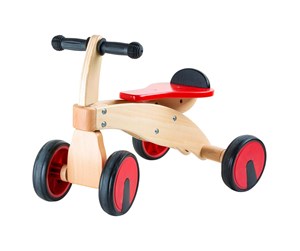 Utendørsleker - Small Foot - Wooden balance bike Racer Red - 10233