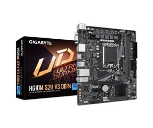 Hovedkort - GIGABYTE H610M S2H V3 DDR4 Hovedkort - Intel H610 - Intel LGA1700 socket - DDR4 RAM - Micro-ATX - H610M S2H V3 DDR4