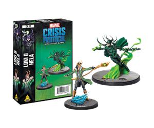 Brettspill & Puslespill - Asmodee Marvel Crisis P Loki & Hela - FMSG12