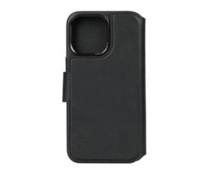 Mobil - Deksel og etui - Decoded Leather Detachable Wallet - black - iPhone 15 Pro Max - D24IPO15PMDW5BK