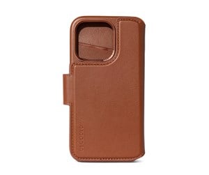 Mobil - Deksel og etui - Decoded Leather Detachable Wallet - tan - iPhone 15 Pro - D24IPO15PDW5TN