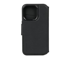 Mobil - Deksel og etui - Decoded Leather Detachable Wallet - black - iPhone 15 Pro - D24IPO15PDW5BK