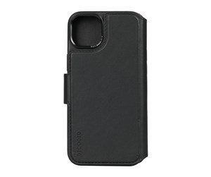 Mobil - Deksel og etui - Decoded Leather Detachable Wallet - black - iPhone 15 Plus - D24IPO15PLDW5BK