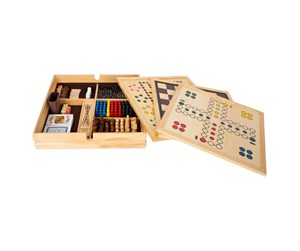 Brettspill & Puslespill - Small Foot - Wooden Games Collection 20 Classics - 11753