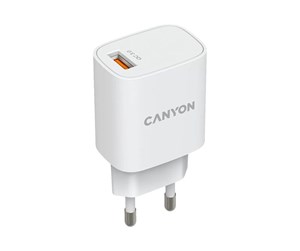 Mobil - Adaptere og ladere - Canyon power adapter - USB - 18 Watt - CNE-CHA18W