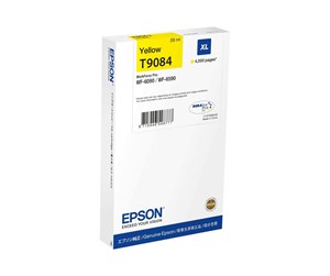 Printertilbehør blekk/toner - Epson T9084 - XL size - yellow - original - ink cartridge - Blekkpatron Yellow - C13T90844N