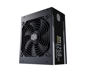 Strømforsyning (PSU) - Cooler Master MWE Gold V2 Strømforsyning (PSU) - 1250 Watt - 140 mm - ATX 3.0 - 80 Plus Gold sertifisert - MPE-C501-AFCAG-3EU