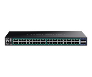 Switch/splitter - TRENDnet TPE-3524SF - switch - 52-port web - 52 ports - smart - rack-mountable - TAA Compliant - TPE-3524SF