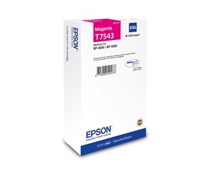 Printertilbehør blekk/toner - Epson T7543 - XXL size - magenta - original - ink cartridge - Blekkpatron Rød - C13T75434N