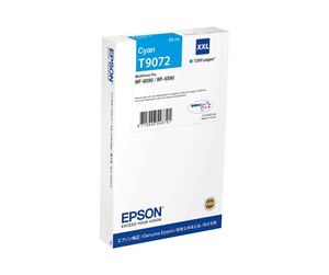 Printertilbehør blekk/toner - Epson T9072 - XXL size - cyan - original - ink cartridge - Blekkpatron Blå - C13T90724N