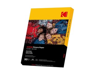 Fotoalbum & Arkivering - KODAK 21x29.7cm Glossy Photo Paper 180/m² 50 Sheets - Kodak paper 9891264