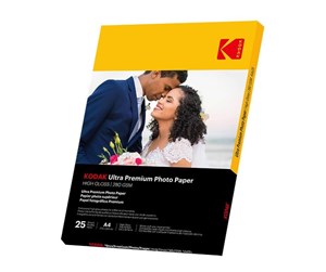 Fotoalbum & Arkivering - KODAK 21x29.7cm Glossy Photo Paper 280/m² 25 Sheets - Kodak Paper 9891261