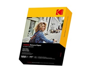 Fotoalbum & Arkivering - KODAK 10x15cm Glossy Photo Paper 230g/m² 100 Sheets - Kodak paper 9891164