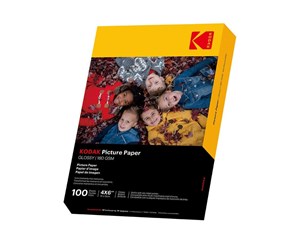 Fotoalbum & Arkivering - KODAK 10x15cm Glossy Photo Paper 180/m² 100 Sheets - Kodak paper 9891161