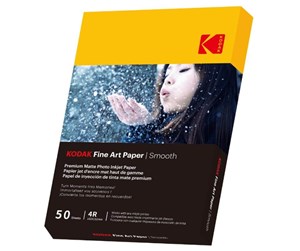 Fotoalbum & Arkivering - KODAK 10x15cm Matte Smooth Photo Paper 230g/m² 50 Sheets - 9891093