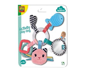 Babyleker - SES Tiny Talents Activities Play Ring - Katy Kat - 13124